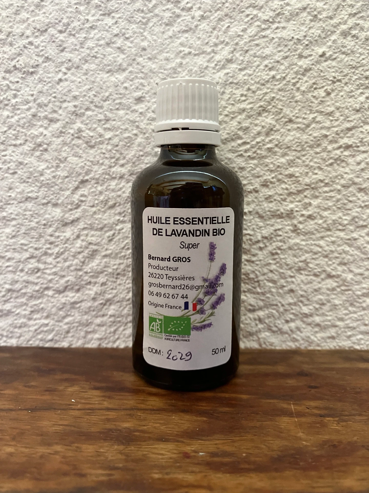 [Grosso50ml] Huile Essentielle de Lavandin BIO (Grosso) (50ml)
