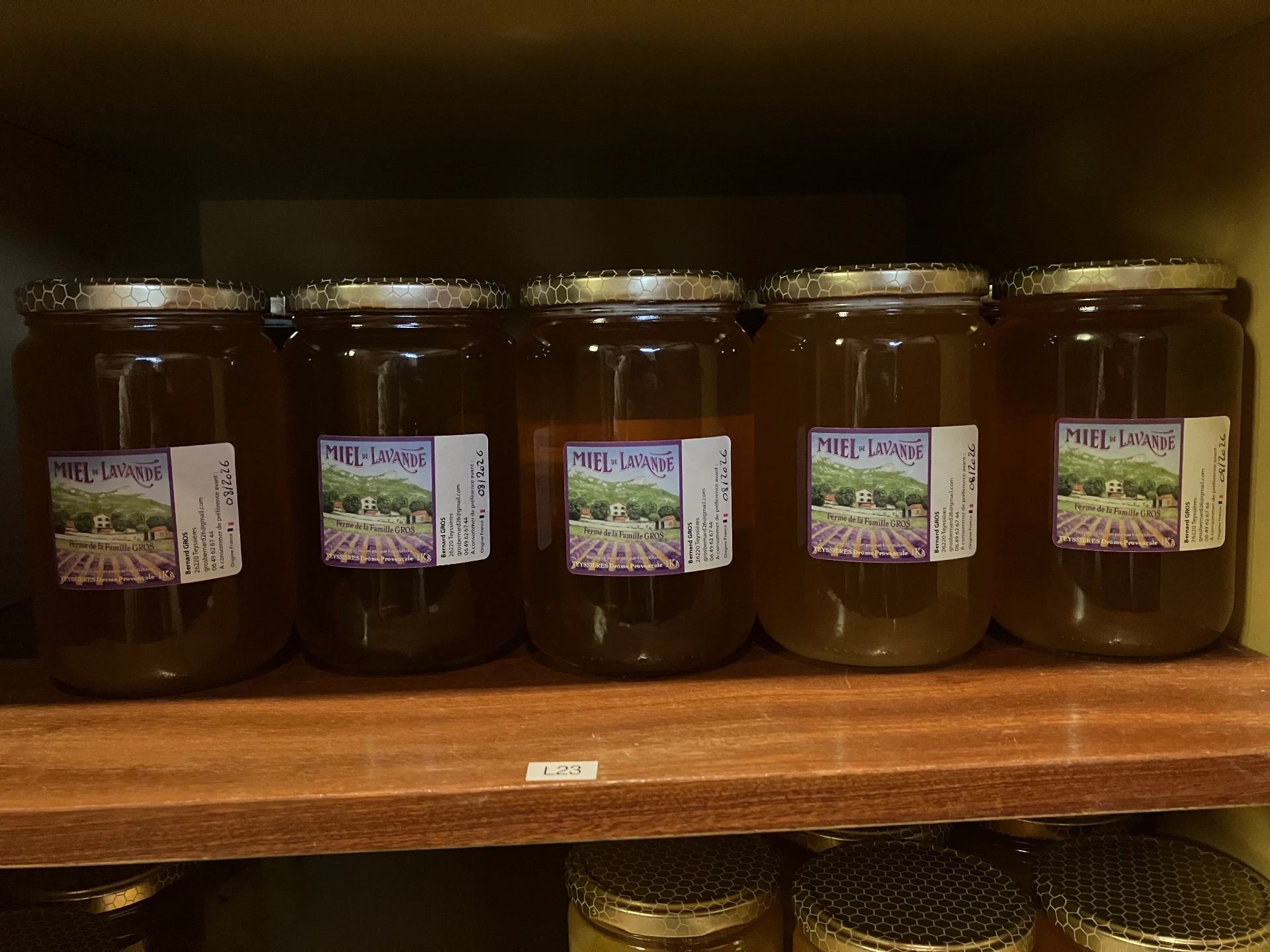 [Mlavande500g] Miel de Lavande (500g)
